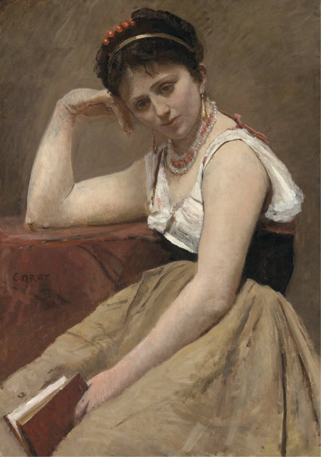 French artist Jean-Baptiste-Camille Corot Portraits NGA