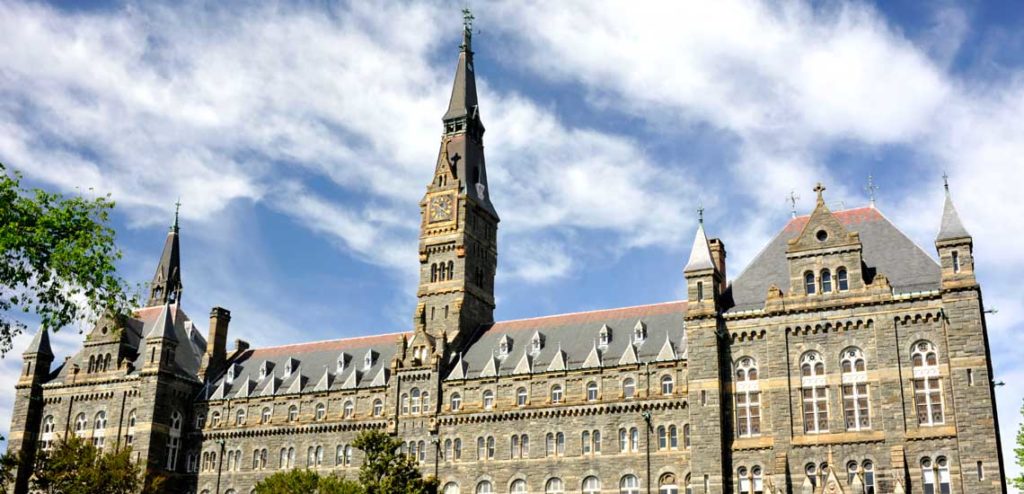 Georgetown University campus.