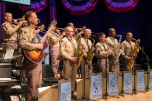 U.S. Air Force Band performing.