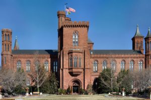 The Smithsonian Building.