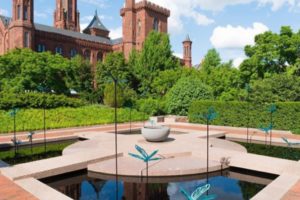 Smithsonian Institution gardens.