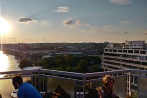 Rooftop view