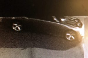 Surveillance footage of a car