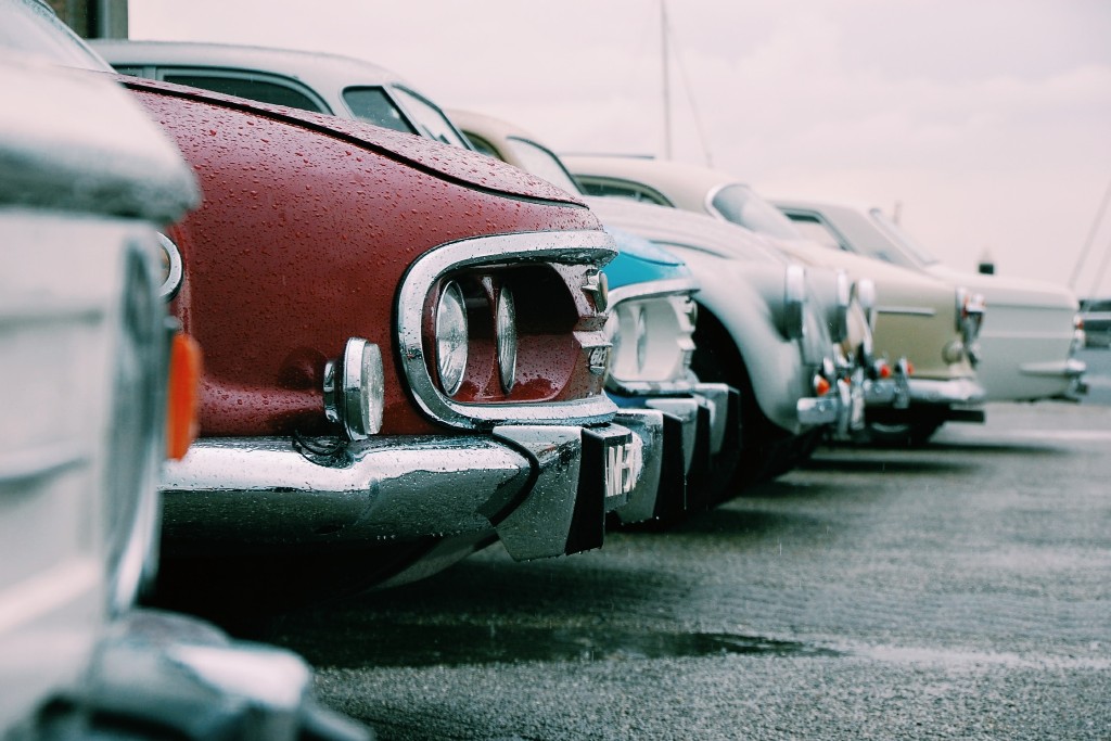 Cars parked