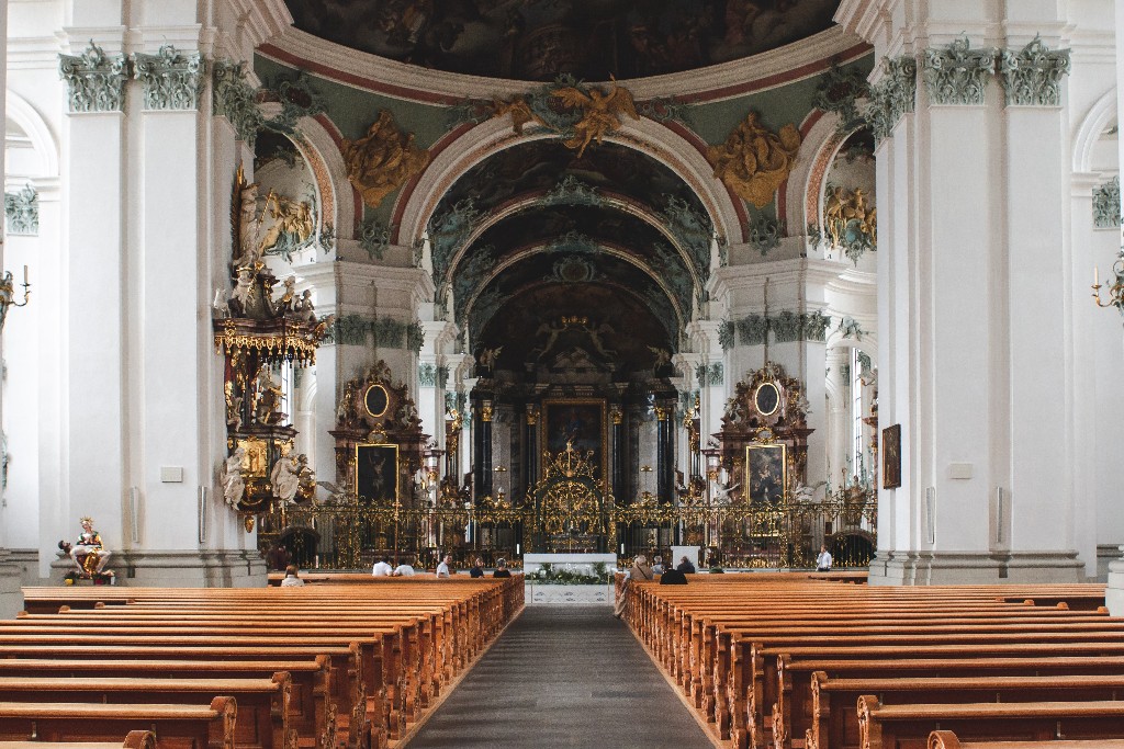 A Catholic church.