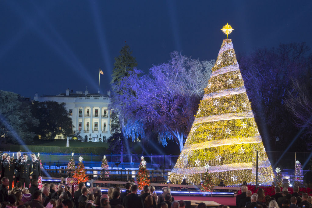 White House Christmas Tree Lighting Merry Christmas 2021