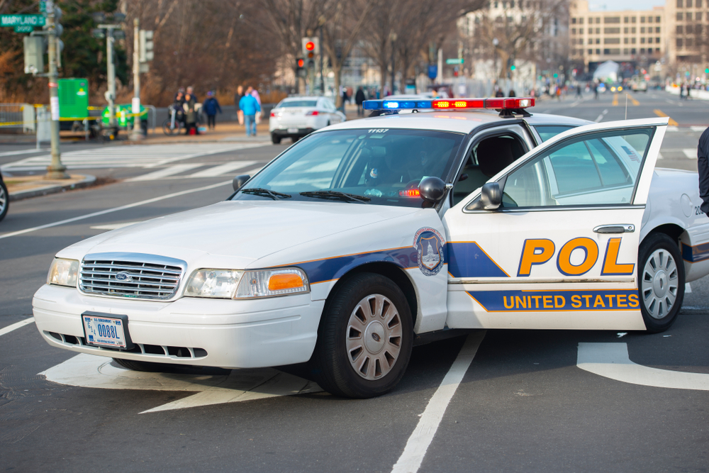 US Capitol Police car